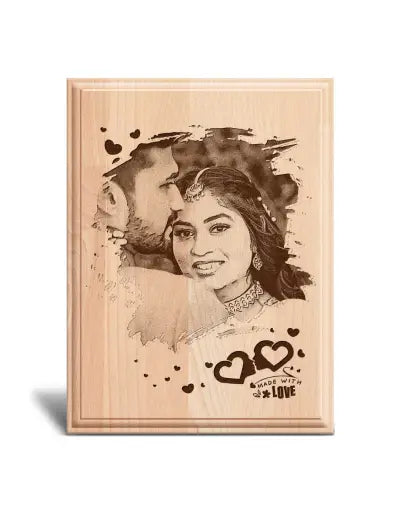 Wooden Engraving Photo