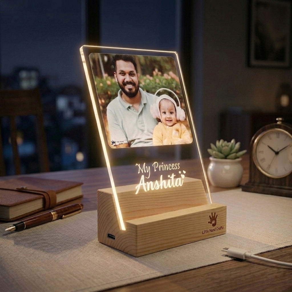 Personalised Acrylic Photo Lamp