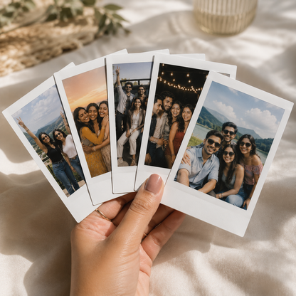 Personalized Polaroid Photo Prints (5 x 7.5 cm) - 20/30/50/100 Polaroids