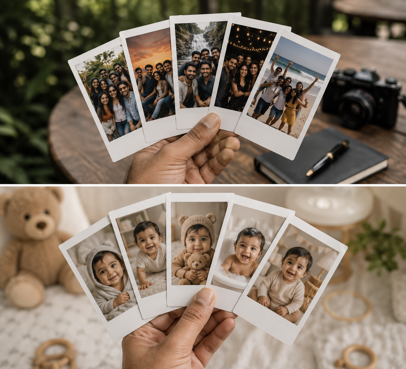 Personalized Polaroid Photo Prints (5 x 7.5 cm) - 20/30/50/100 Polaroids
