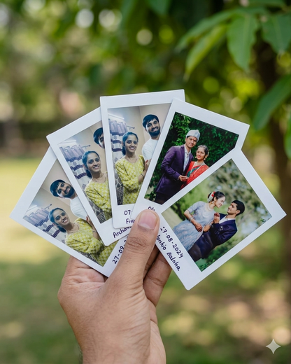 Personalized Polaroid Photo Prints (5 x 7.5 cm) - 20/30/50/100 Polaroids